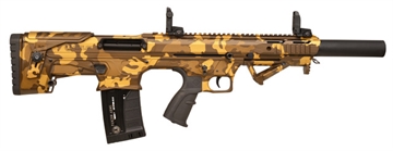 Picture of PANZER ARMS BP12 G2 BULLPUP S/A RHODESIAN CAMO 2-5RD FLIP UP SIGHTS BP12BSRC