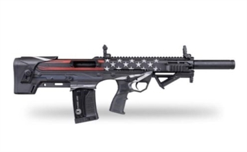 Picture of PANZER ARMS EGX500 BULLPUP 12GA BLK FLAG PAEGX500BSDBUSFC
