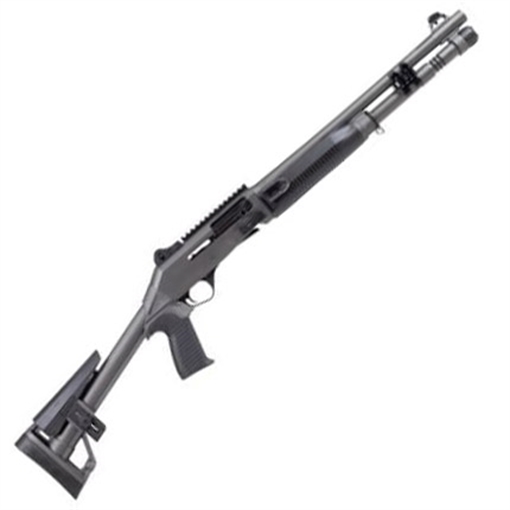 Picture of PANZER ARMS M4 SPEED 12GA GREY SKELETON STOCK PAM4CSDGPFSS
