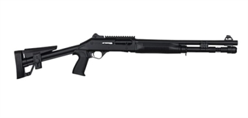 Picture of PANZER ARMS M4 TACTICAL 12G SA BLACK FIXED SKELETON STOCK PAM4TSSBSS