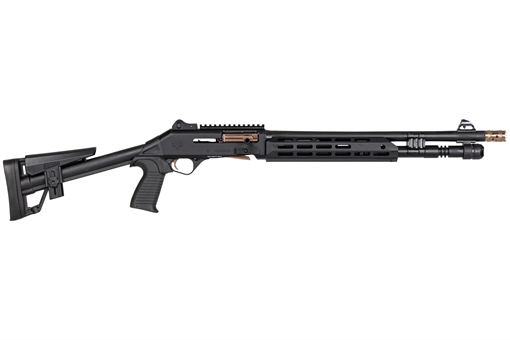 Picture of PANZER M4 SPEED PRO ARGO 12G S/A 3" 18.5" BBL, BLACK W/ BRONZE TITANIUM PAM4CSBBTMFSS 869325001389