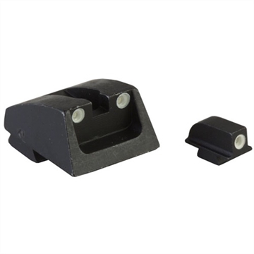 Picture of Meprolight TRITIUM FIXED NIGHT SIGHT (PRE 2007) GREEN FRONT 3 WHITE DOT 118013101