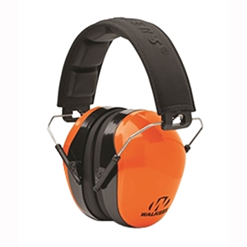 Picture of Walkers Game Ear PASSIVE EAR MUFF W/ EMBOSSED HEADBAND BLAZE ORANGE GWP-DCPM-BO