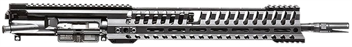 Picture of Patriot Ordnance Factory P415 Complete Upper (Piston Driven) 300 Blackout 10.50" Black Nitride Barrel Aluminum Black Anodized Receiver 9" M-LOK Handguard 01515