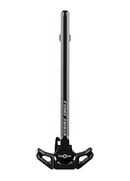 Picture of Patriot Ordnance Factory Strike Eagle Charging Handle AR-10 Black Hardcoat Anodized 7075 Billet Aluminum 01543