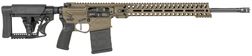 Picture of Patriot Ordnance Factory Rogue Prescott 6.5 Creedmoor 20" DI 20+1 Patriot Brown Rec/14.50" Renegade M-LOK Stainless Steel Fluted Barrel Black Adjustable Stock Black Polymer MFT Grip Right Hand 01737