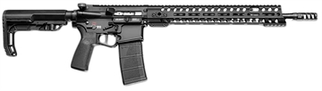 Picture of Patriot Ordnance Factory Renegade + 5.56x45mm NATO 30+1, 13.75" Steel Threaded Barrel, Black Aluminum Receiver 02039