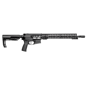 Picture of Patriot Ordnance Factory Minuteman Direct Impingement 350 Legend 16.50" 10+1 Black Hardcoat Anodized Rec 14.5" M-Lok Handguard Black Nitride Barrel Black Polymer 6 Position MFT Stock & Grip 01646