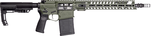 Picture of Patriot Ordnance Factory Rifle Rogue 308 Win 20+1 13.75" Olive Dark Green Cerakote 02065