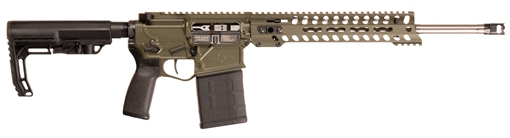 Picture of PATRIOT ORDNANCE FACTORY ROGUE 308 16.5 SS MID LENGTH DI ODG 01941