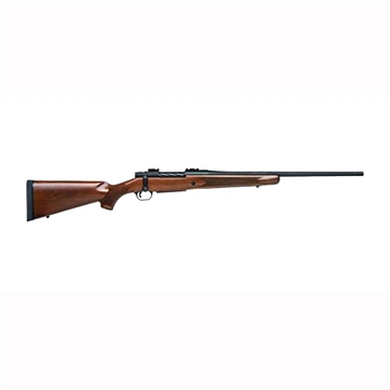 Picture of Mossberg Patriot Walnut Full Size 350 Legend 4+1 22" Matte Blued Fluted Barrel, Matte Blued Stainless Steel Receiver Drilled & Tapped, Walnut Fixed Stock, Right Hand 28137