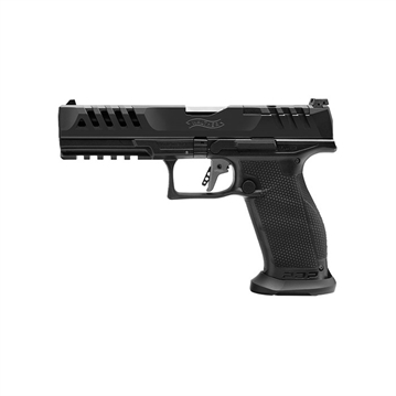 Picture of Walther PDP Match Polymer Frame, Striker Fired, Semi-automatic, Polymer Frame Pistol, Full Size, 9MM, 5" Barrel, Tenifer Finish, Black, 3 Dot Sights, Optic Ready, 3 Magazines, 10 Rounds 2880083