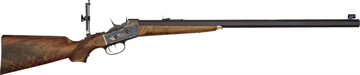Picture of PEDERSOLI "JOHN BODINE" 45-70 ROLLING BLOCK 30" WALNUT 010S820457