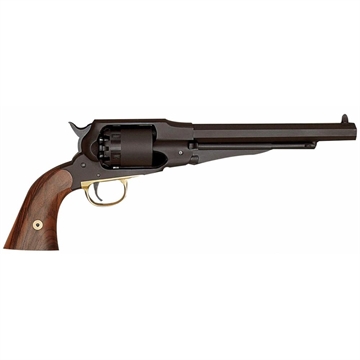 Picture of Pedersoli Remington Pattern Target Muzzleloading Handgun .44 Cal 6rd Capacity 7.5" Barrel Black with Wood Grips 020S349440