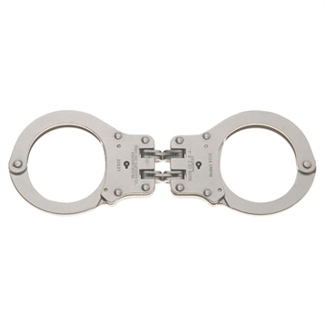 Picture of Peerless Handcuff Company Model 801C Hinged Handcuff - Nickel Finish 4801-10