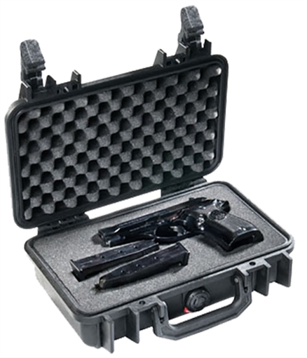 Picture of Pelican Protector Case Black Polypropylene Holds Handgun 1170000110