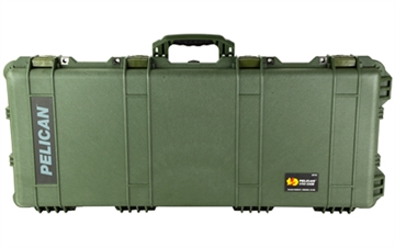 Picture of Pelican 1700 Protector Long Case, OD Green, Hard Case, Interior 39"x19"x7", Watertight, Crushproof, Dustproof 017000-0000-130
