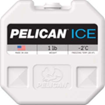 Picture of PELICAN 1IB ICE PACK WHITE REUSABLE PI1LBBLUE PI-1LB-BLU