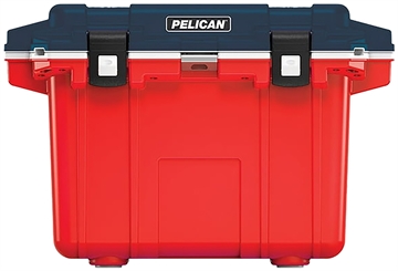 Picture of Pelican Personal Cooler Elite Red/White/Blue Polypropylene 30 QT 30Q5REDBLUWHT