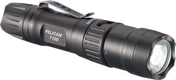Picture of Pelican Variable Output LED - 695/348/33 Flashlight with Clip, Rechargeable, Nylon Holster, Black 00-0000-110 7100