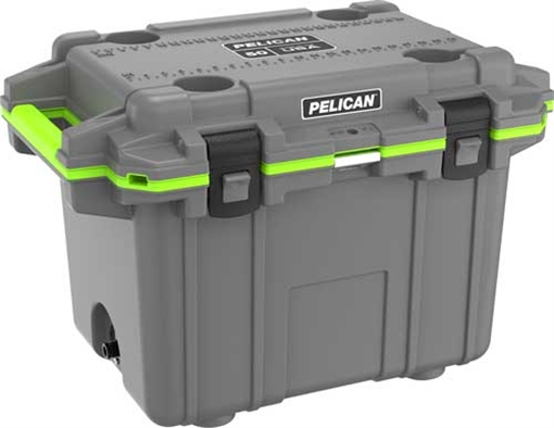 Picture of PELICAN COOLERS IM 50 QUART ELITE DARK GRAY/GREEN 50Q-1-DKGRYEGRN