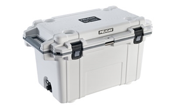 Picture of Pelican Elite Cooler, Cooler, White/Gray, Hard 70Q-1-WHTGRY