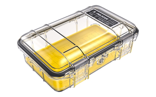 Picture of PELICAN M50 MICRO CASE YELLOW/CLEAR M500-0270-100