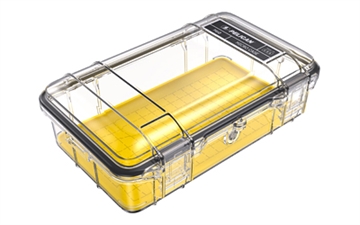 Picture of PELICAN M60 MICRO CASE YELLOW/CLEAR M600-0270-100