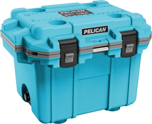Picture of PELICAN PRODUCTS COOLERS IM 30 QUART ELITE BLUE/GRAY! 30Q1CLBLUGRY