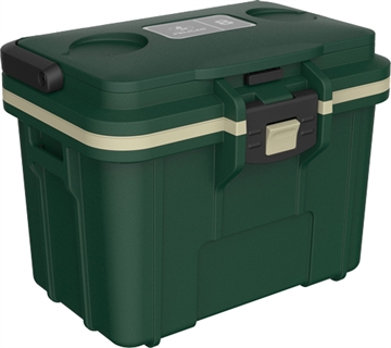 Picture of PELICAN COOLERS IM 8 QUART HUNTER GREEN/TAN W/ICE PACK 8Q1HGRTAN