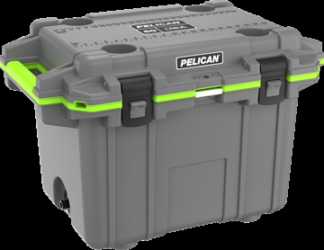 Picture of Pelican Products Elite Cooler 50Q-1-DKGRYEGRN 0825494068660