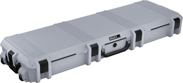 Picture of Pelican Vault Double Rifle Case 44" Gray Polyethylene Foam Weather Resistant VCV7300000GRY