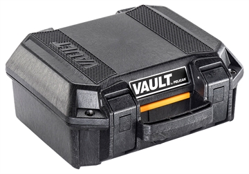 Picture of Pelican VCV100 Vault Case Small Black Polymer Holds Handgun VCV100 VCV100-0000-BLK