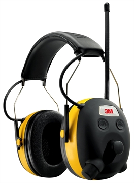 Picture of Peltor Worktunes 24 dB Over the Head Yellow/Black 90541H1DCPS