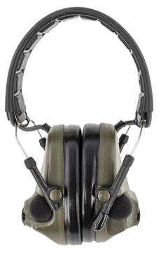 Picture of Peltor  ComTac V Hearing Defender Headset 23 dB Over the Head OD Green/Black Adult 1 Pair  MT20H682FB-09 GN
