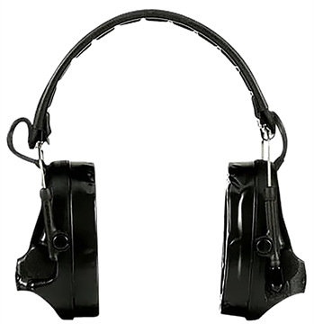 Picture of Peltor SwatTac V Hearing Defender Headset 23 dB Over the Head Black Adult 1 Pair MT20H682FB09SV