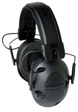 Picture of Peltor  Sport Tactical 100 Polymer 22 dB Over the Head Black Adult 1 Pair  TAC100-OTH