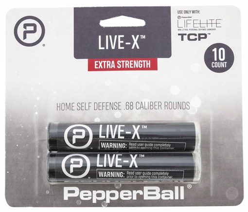 Picture of PEPPERBALL LIVE-X PROJECTILES 10PK 104810354