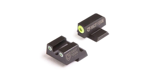 Picture of Perfect Dot NS Set w/Yellow Front + Black Square Rear Fits Springfield XD SPR-226-003-YGZG