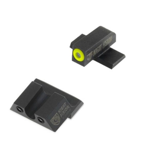 Picture of Perfect Dot NS Set w/Yellow Front + Black U Rear Fits Springfield XD SPR-226-007-YGZG
