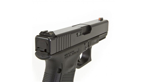 Picture of Night Fision Student Of The Gun Accur8 For Glock Green Tritium Orange Outline Front Sight-Green Tritium Black Outline Rear Sight Glock 17/17L/19 GLK001015OGZ