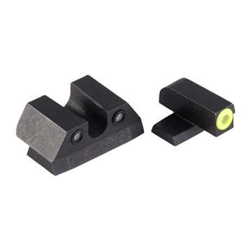 Picture of Night Fision SIG P SERIES 9MM/357 YELLOW FRONT & BLACK U NOTCH REAR G SIG-177-007-YGZ