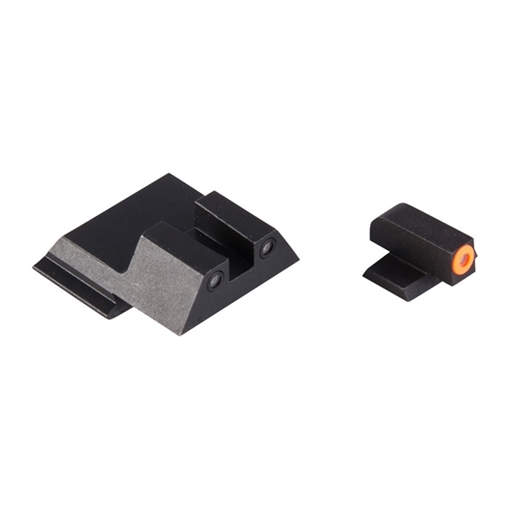 Picture of Night Fision S&W M&P SHIELD ORANGE FRONT & BLACK SQUARE NOTCH REAR SAW-202-003-OGZG
