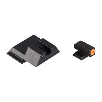 Picture of Night Fision S&W M&P SHIELD ORANGE FRONT & BLACK SQUARE NOTCH REAR SAW-202-003-OGZG