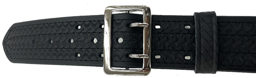 Picture of Perfect Fit 2.25'' 4 Row Stitching Sam Browne Leather Belt w/ Chrome Buckle 8001-BW-CH-42