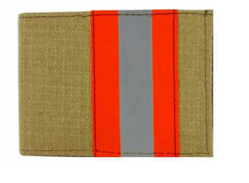 Picture of Perfect Fit Firefighter Gold Matrix Bifold CC Wallet - 3.50''x4.50'' 107-FF-GO