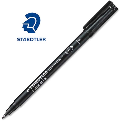 Picture of STAEDTLER Permanent Fine 1pk BK 318-9 4007817304563