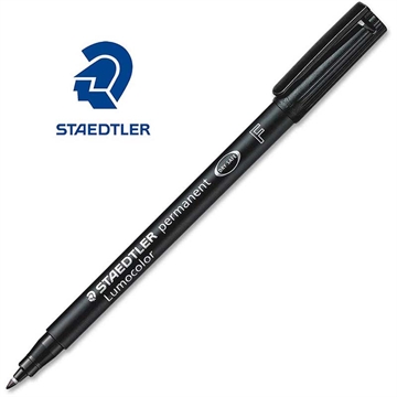 Picture of STAEDTLER Permanent Fine 1pk BK 318-9 4007817304563