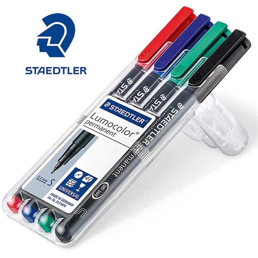 Picture of STAEDTLER Permanent Superfine 4pk AC WP4 4007817308431