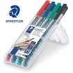 Picture of STAEDTLER Permanent Uni Fine 4pk AC WP4 4007817310809